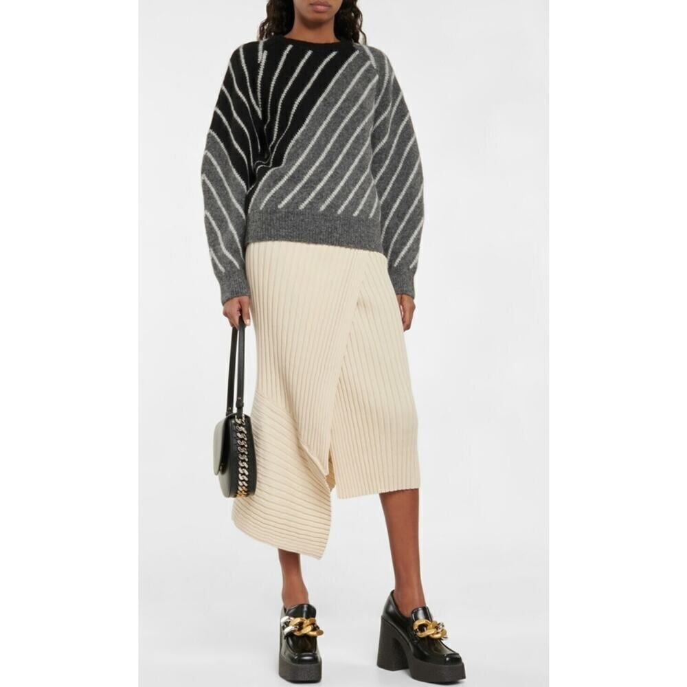 Stella McCartney Striped Wool Blend Sweater Women's Sz. 44 (US 8-10)